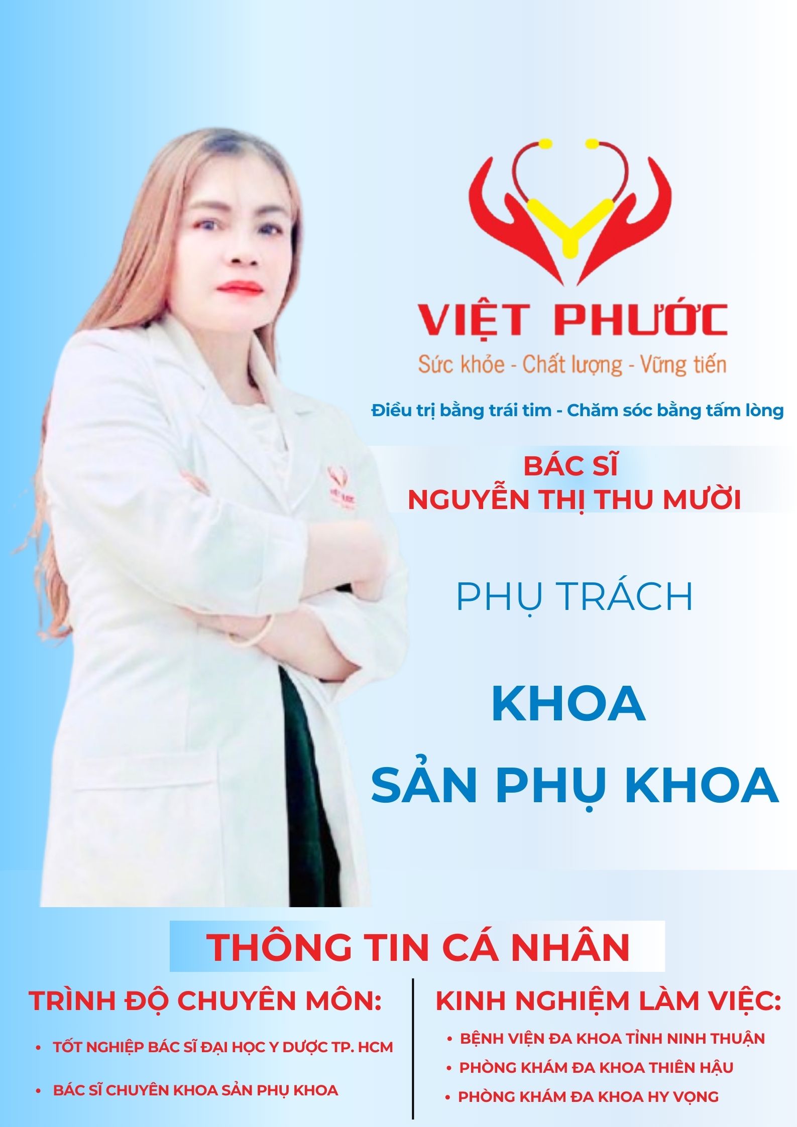 BS Đỗ Thị Thu Mười (Khoa Sản Phụ khoa)